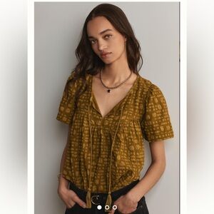 Porridge swing top from Anthropologie